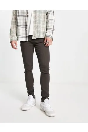 JACK & JONES Intelligence 5 pocket skinny carrot trouser in