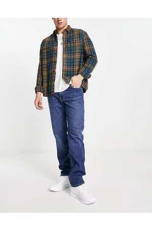 Lee West relaxed tapered fit jeans in mid wash