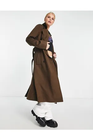 Object Wool blend trench coat in