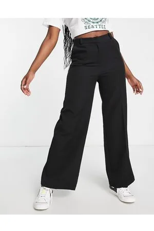 New Look Wide leg tailored trouser in