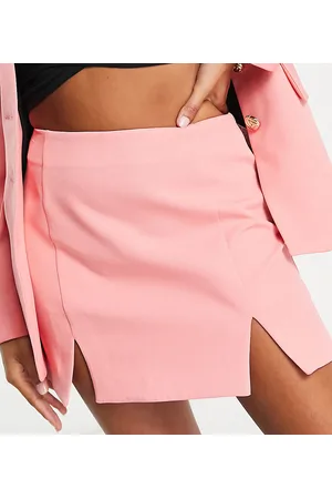 River Island Co-ord double split mini skirt in