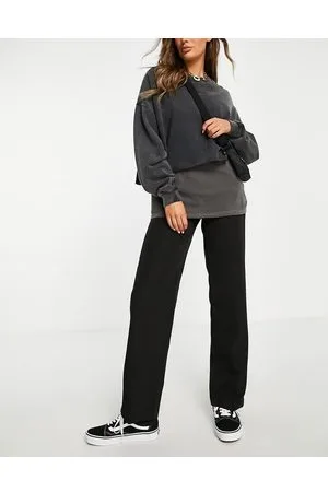 ONLY Straight leg tailored trousers in