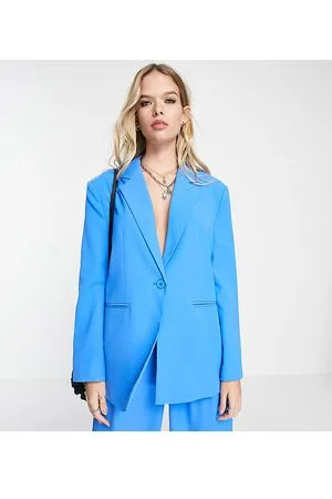 Reclaimed Oversized blazer co-ord in bright