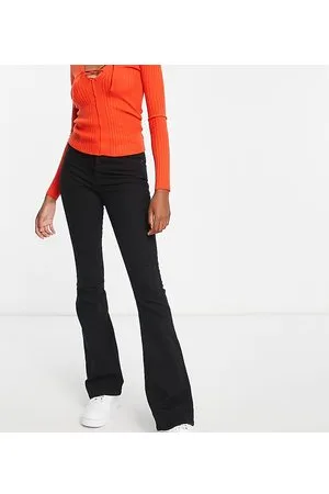 Pieces Peggy high waisted flared jeans in
