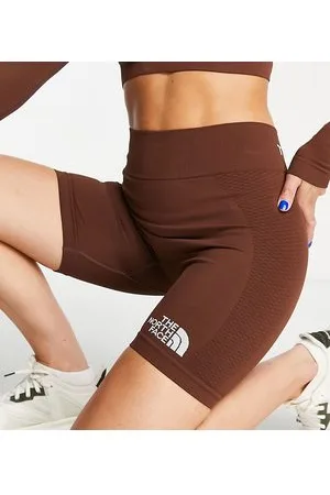 The North Face Training seamless high waist legging shorts in Exclusive at ASOS