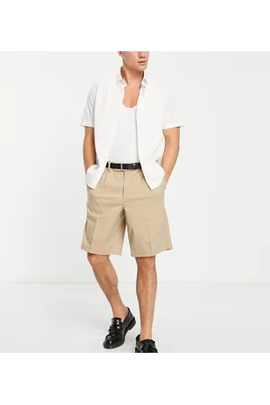 New Look Smart shorts in tan