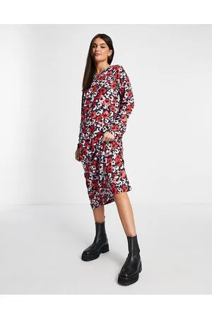 Monki Floral print dress in floral