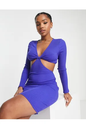 Monki Cut out mini dress in