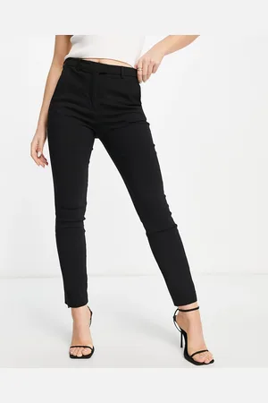 MANGO Tailored slim leg trousers in
