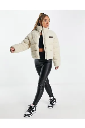 Napapijri A-suomi borg puffer jacket in off
