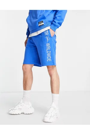 Topman Oversized Signature panel shorts in