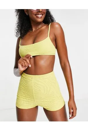 Rhythm Bengal rib crop top in