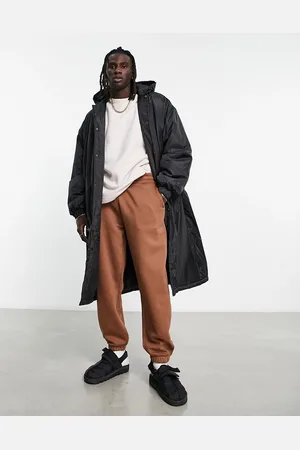 ASOS Extreme oversized parka jacket in with hood