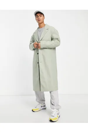 New Look Overcoat in light khaki