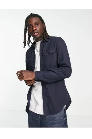 G-Star Marine slim fit long sleeve shirt in