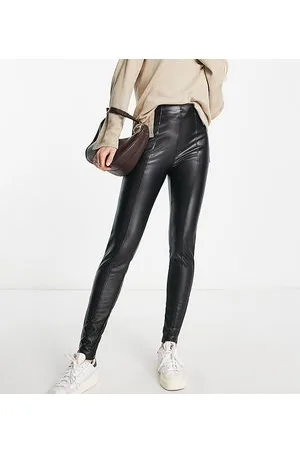 New Look Faux leather legging in