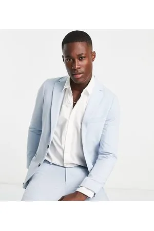 New Look Super skinny suit jacket in light