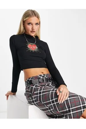 Vans Love glow long sleeve t-shirt in Exclusive at ASOS