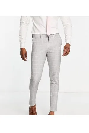 New Look Super skinny suit trouser in check