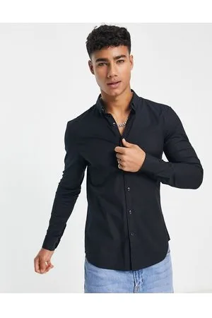 New Look Long sleeve oxford shirt in