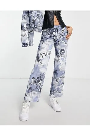 Fiorucci Milano angels straight leg jeans co-ord in denim