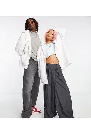 COLLUSION Unisex extreme oversized hoodie in marl co-ord