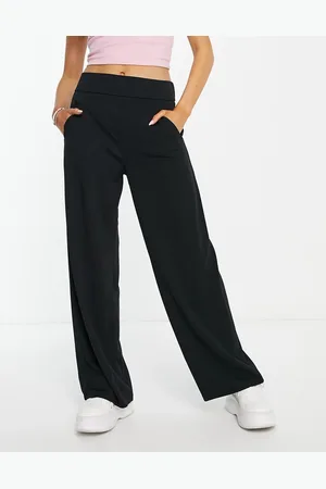 JDY Wide leg tailored trousers co-ord in