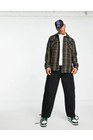 Devils Advocate Check borg shacket in
