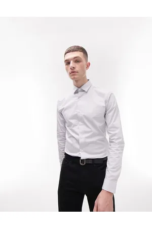 Topman Long sleeve stretch formal shirt