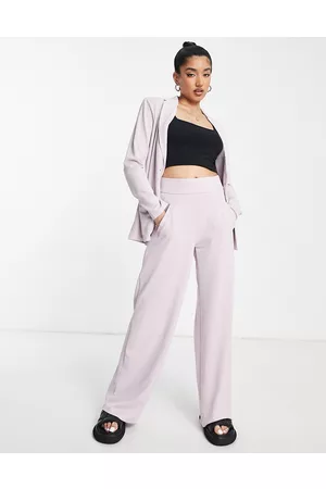 JDY Relaxed blazer co-ord in lilac
