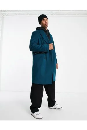 River Island Wool mix overcoat in