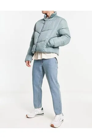 ASOS Classic rigid jeans in tinted light wash