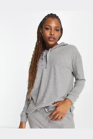 New Look Ribbed hoodie in