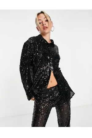 4th & Reckless Sequin shirt co-ord in