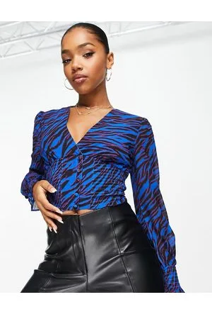 Pimkie Long sleeve zebra top in