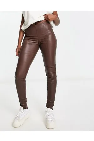 Y.A.S Real leather trousers in