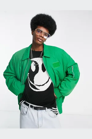 ASOS Extreme oversized bomber jacket with MA2 pocket in