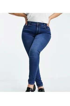 ONLY Augusta high waisted skinny jeans in mid wash
