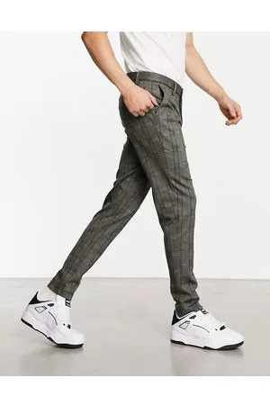JACK & JONES Intelligence marco slim fit smart trouser check