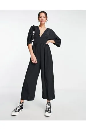 ASOS Kimono sleeve culotte jumpsuit