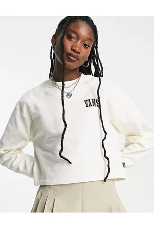 Vans Varsity boxy crop hoodie in Exclusive at ASOS