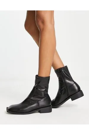 Raid Annelien square toe sock boots in - exclusive to ASOS