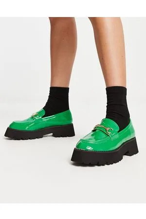 Raid Monster chunky loafers in patent