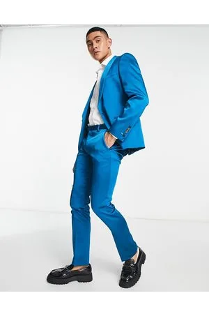 Twisted Tailor Draco suit trousers in teal