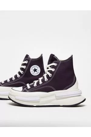 Converse Run Star Legacy CX Hi trainers in black cherry