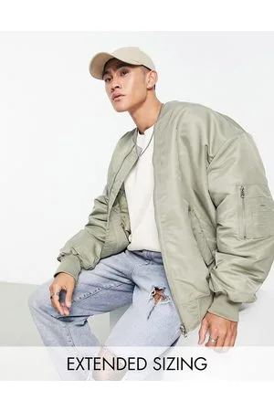 ASOS Extreme oversized bomber with MA1 pocket in