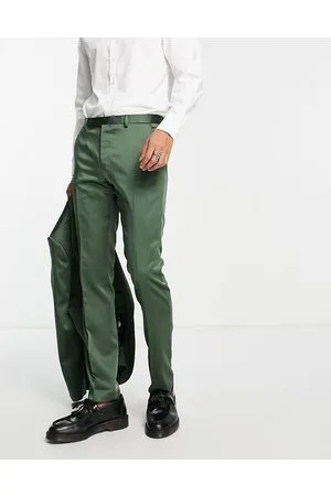Twisted Tailor Draco suit trousers in khaki