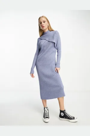 Object Knitted midi dress in