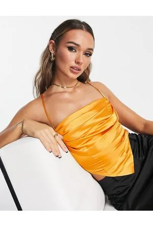 Urban Threads Satin corset top in