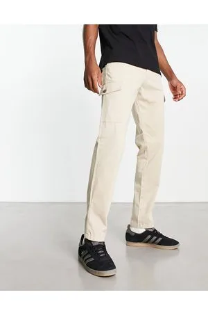 JACK & JONES Intelligence regular fit cargo trouser in beige